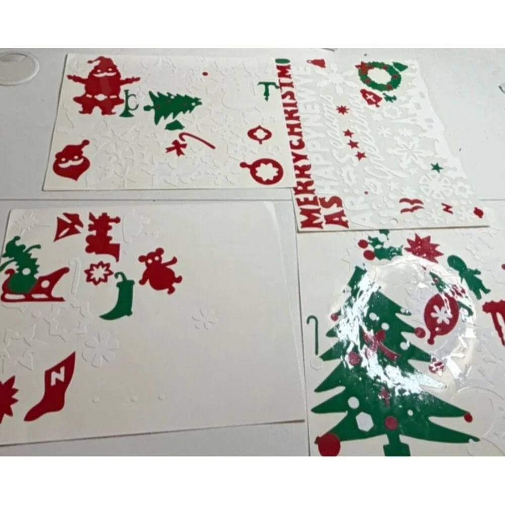 Stik-ees 1987 Code B Merry Christmas, Seasons Greetings, Happy New Year